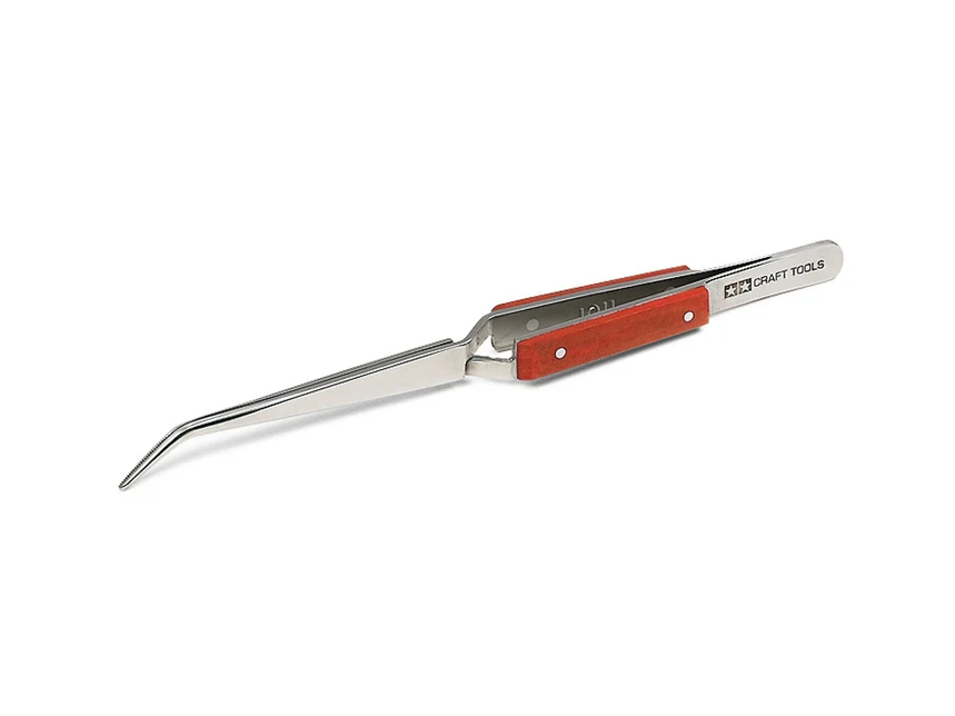 HG Angled Tweezers (Reverse Action) [Tamiya] 74102
