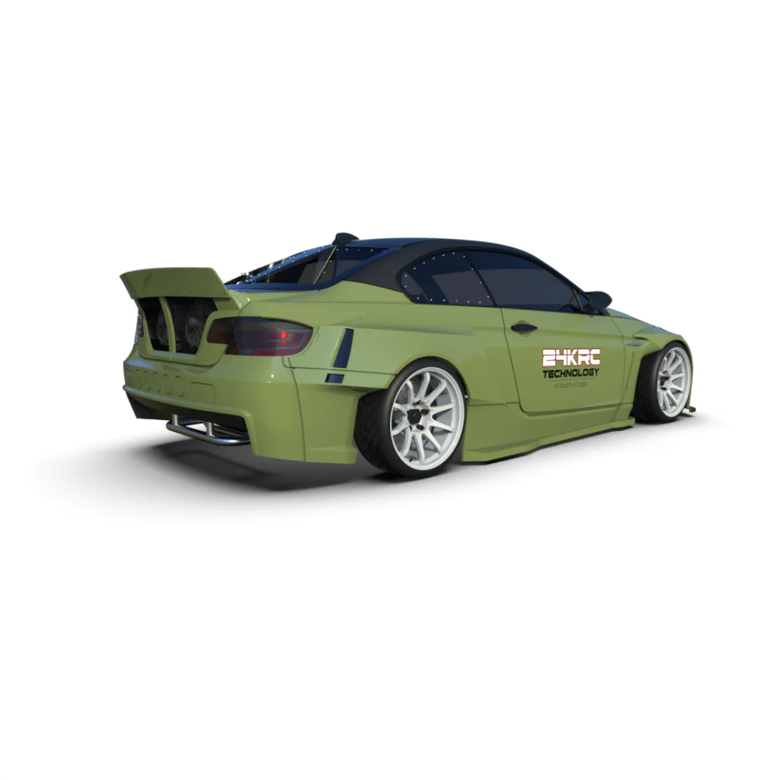 HGK WIDEBODY BMW E92/M3 EUROFIGHTER 1-10 Body Set [24k / ARLOS] TAF43016 (24K4316) - Image 4