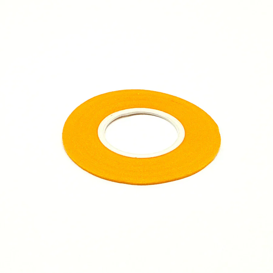 High Grade PET Masking Tape - YELLOW - 18m Long (60ft) [Spaz Stix]  1mm 2mm 3mm 4mm 40mm - Image 3