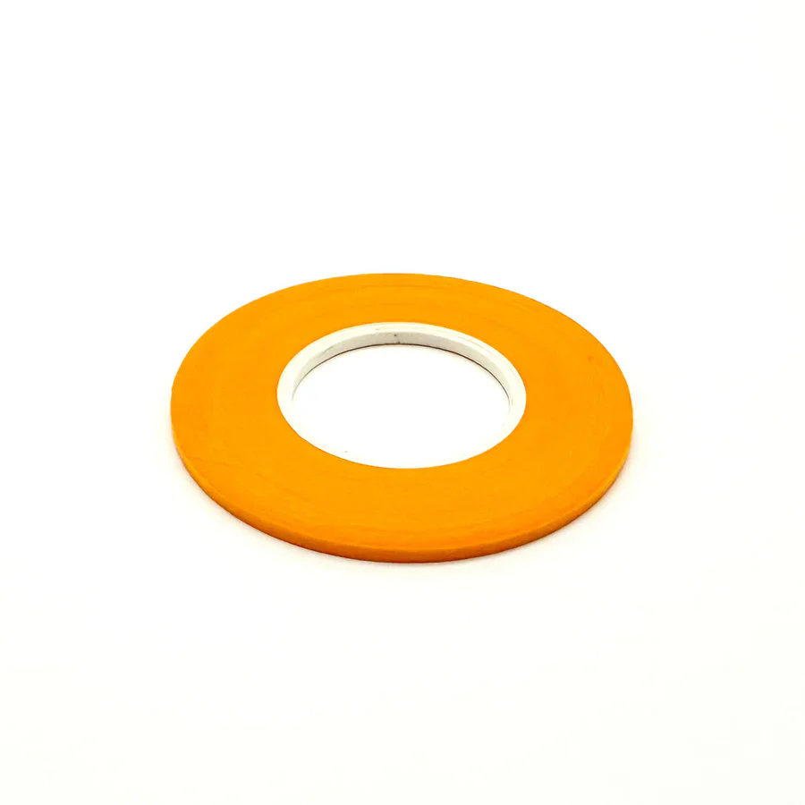 High Grade PET Masking Tape - YELLOW - 18m Long (60ft) [Spaz Stix]  1mm 2mm 3mm 4mm 40mm - Image 5