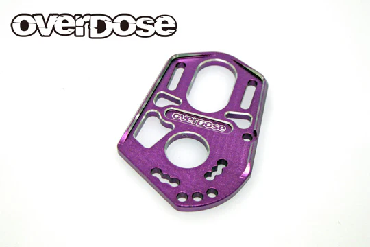 High Mount Motor Plate (For OD2877) GALM - Red Purple Black [OVERDOSE] OD3916 OD3915 OD3914 - Image 3