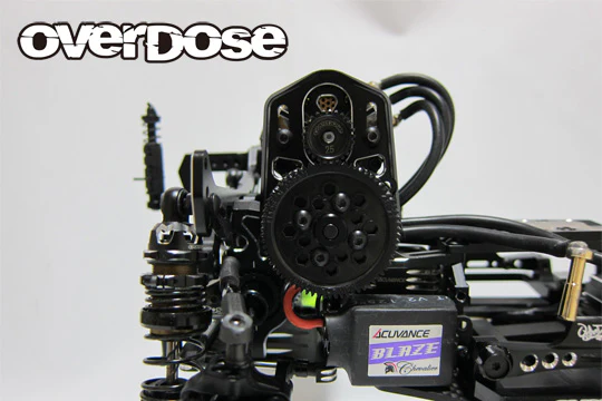High Mount Motor Plate (For OD2877) GALM - Red Purple Black [OVERDOSE] OD3916 OD3915 OD3914 - Image 7