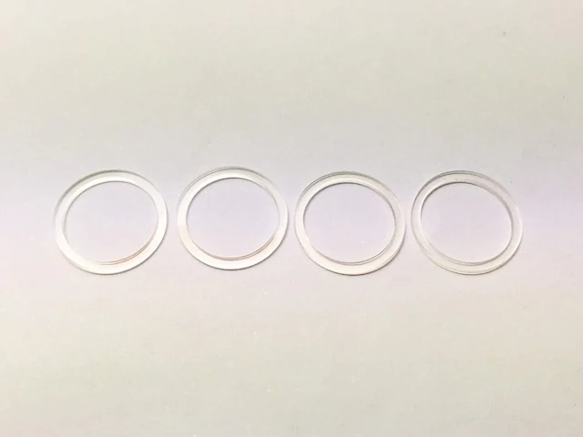 High Traction (HARD) Spring Spacer Pads for SHOCKS [RC926] KN-HT03 - Image 3