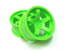 HIGH TRACTION N Model Ver III Deep Face Concave Rims (Green) 5mm - 6mm - 7mm - 8mm [Topline RC] TDW-054G TDW-074G - Image 4