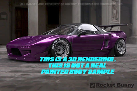 Honda Acura NSX w Pandem 1-10 Body Shell [Quality RC] QRC-027 - Image 4