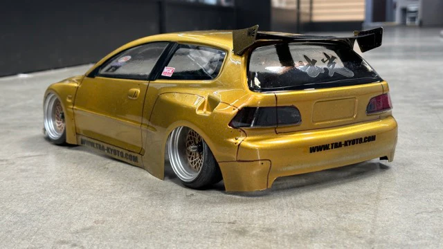 Honda Civic EG6 PANDEM WIDEBODY 3 Door 1-10 Body Shell hatchback [Quality RC] QRC-136 - Image 4