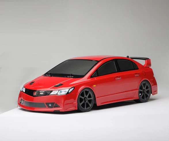Honda Civic RR MUGEN TYPE-R FD2 FD-2 Sedan 4 Door 1-10 Body Shell [Quality RC] QRC122-FD2