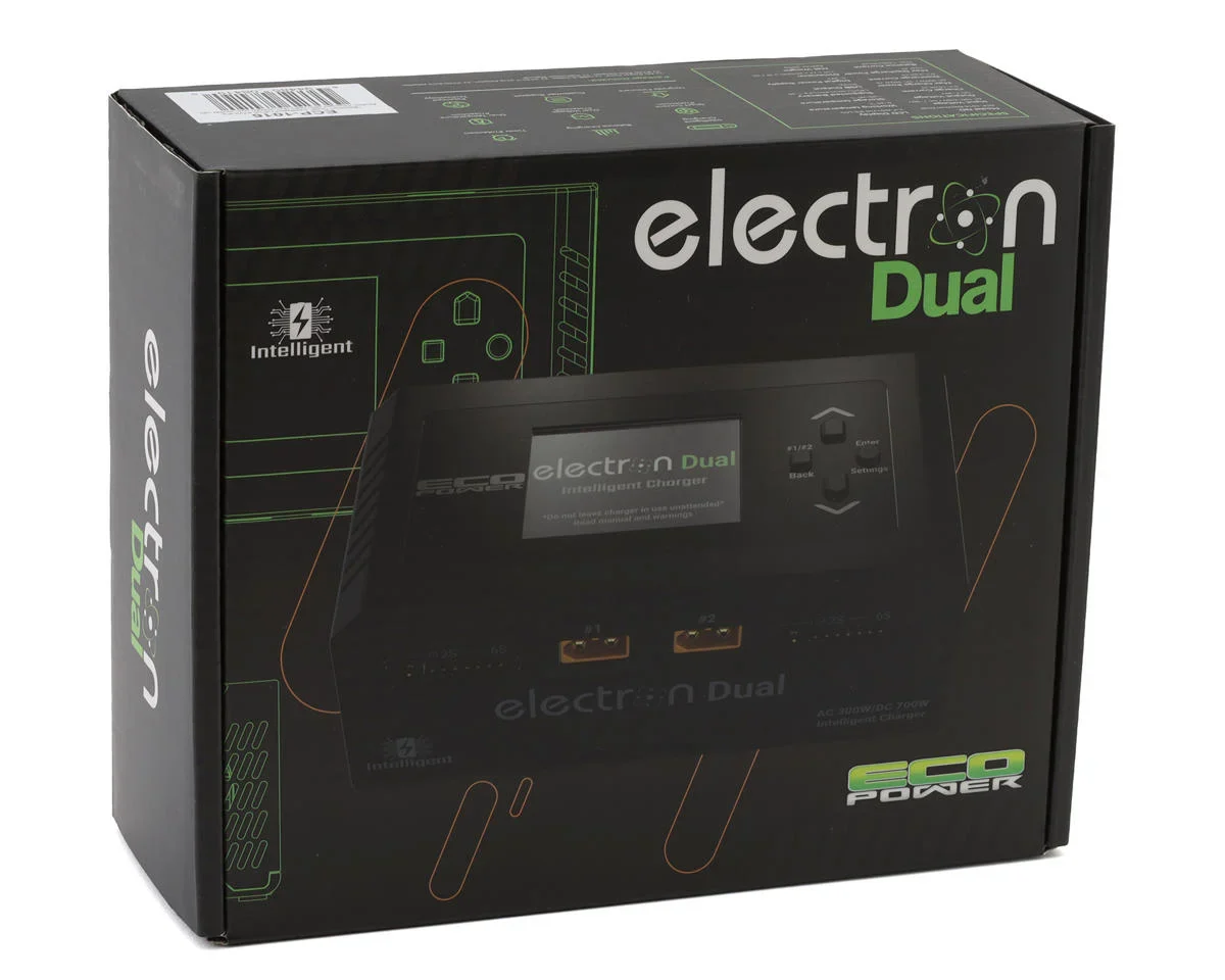 Intelligent DUAL (2 port) LiPo/LiHV/LiFe AC/DC Charger (6S/16A) (AC-300W) (DC-350W x2) [EcoPower] ECP-1016 - Image 2