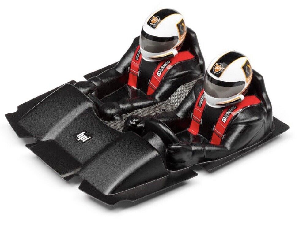 DUAL DRIVER - APACHE C1 - Interior Cockpit Set (With Helmet) Scale Driver LEFT HAND DRIVE [HPI] 107174