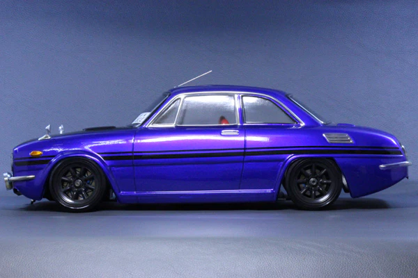 Izusu Bellett Fastback GT-R 196mm 1-10 Body Set [Pandora] PAB-3143 - Image 2