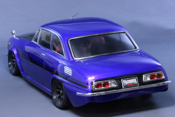 Izusu Bellett Fastback GT-R 196mm 1-10 Body Set [Pandora] PAB-3143 - Image 3