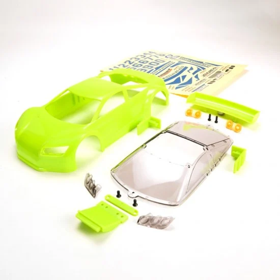 JR-GT01 Mini-Z MR-03 Hard Body Set (Light GREEN) (98mm) [Jomurema] JOM280372
