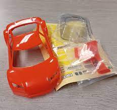 JR-GT01 Mini-Z MR-03 Hard Body Set (LIGHT RED) (98mm) [Jomurema] JOM280371