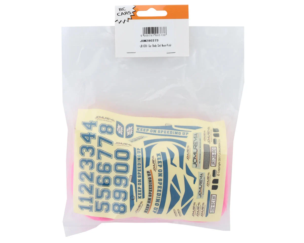 JR-GT01 Mini-Z MR-03 Hard Body Set (PINK) (98mm) [Jomurema] JOM280373 - Image 2