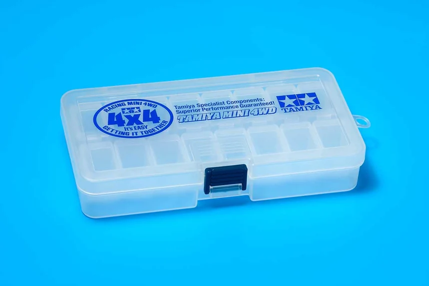 Jr Mini 4Wd Parts Storage Box (Tool Box Case Perfect for 1-28 / 1-24) [Tamiya] 15460