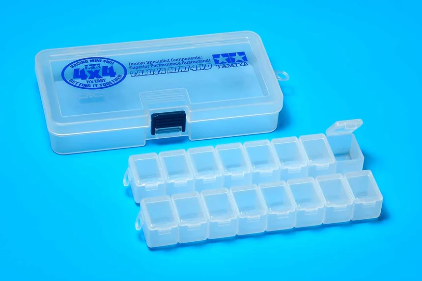 Jr Mini 4Wd Parts Storage Box (Tool Box Case Perfect for 1-28 / 1-24) [Tamiya] 15460 - Image 2