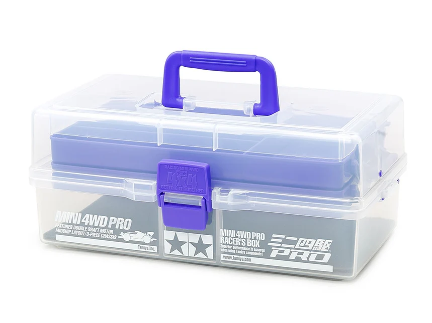 JR Mini 4Wd Pro Racers Box (Tool Box Case Perfect for 1-28 / 1-24) [Tamiya] 15354