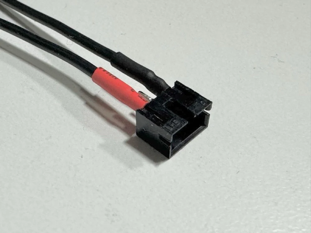 JST-PH Stealth Black ESC Power Leads (1/28 Mini-Z) [Scale Reflex] 700399 - Image 2