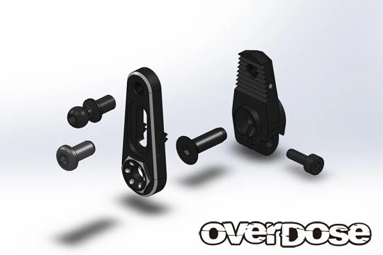 JT Aluminum Direct Servo Horn Type-2 (Futaba 25T) GALM - BLACK PURPLE RED [OVERDOSE] OD3887 OD3888 OD3889 - Image 9