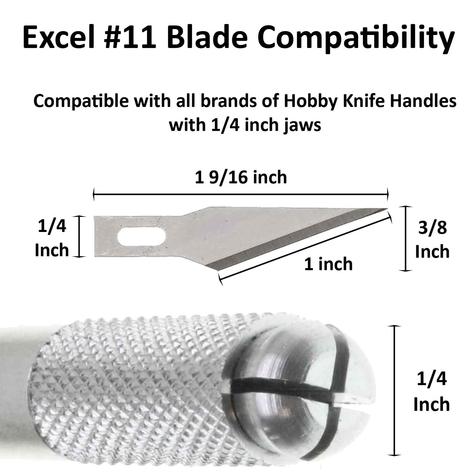 K1 Knife and Blade Set USA Art Knife w- blades [Excel] 15001 - Image 2