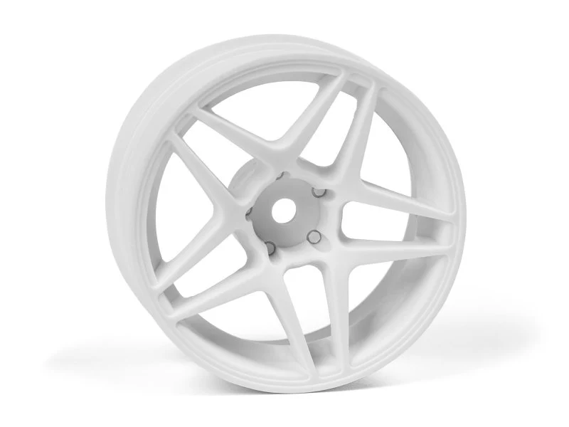 Kansei Astro Wheels White 6mm Offset 1-10 Rims [HPI] 160949 - Image 2