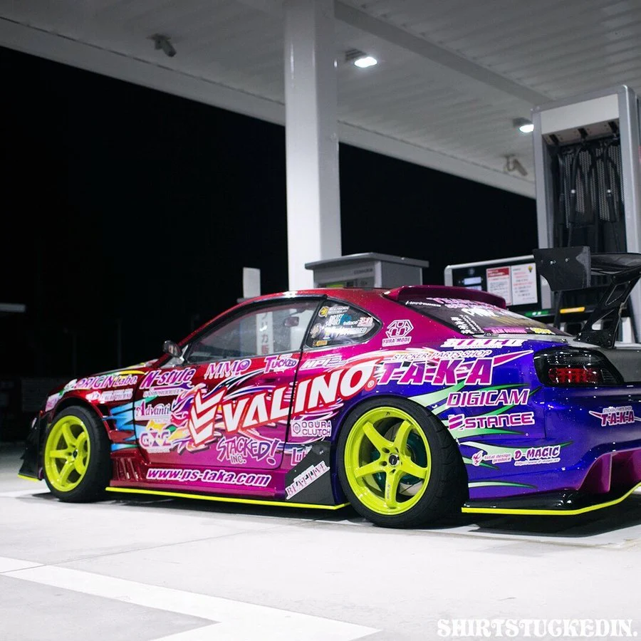 Kiwami Naoki Nakamura Goku Sylvia S15 Sylvia Livery Set [Taka] TAKA-42 - Image 2