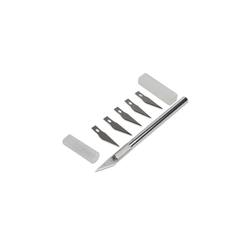 KNIFE #1 Light Duty Blade Hobby Art Knife w- blades [Hobby Essentials] HDXK0049
