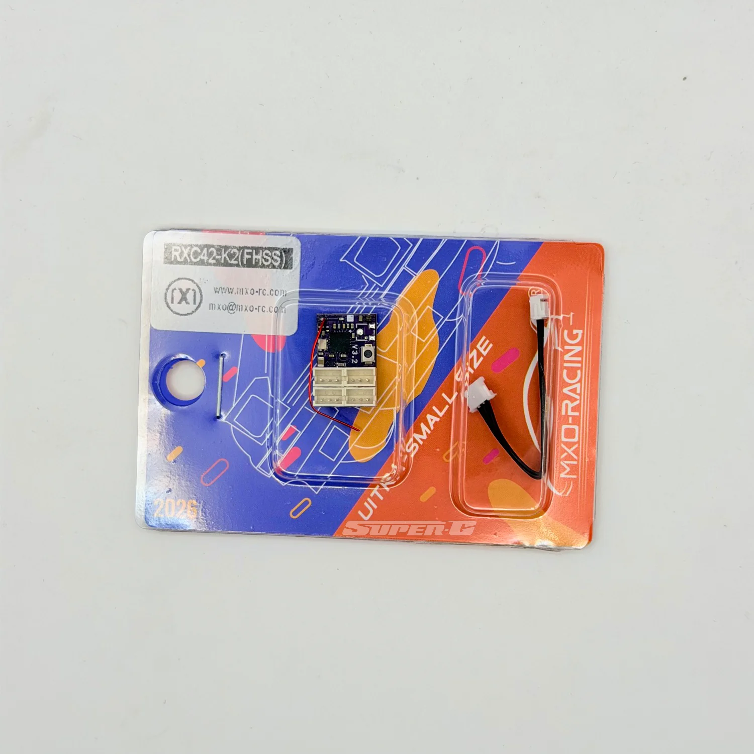 KYOSHO FHSS (KT-531P/KT-432PT) V2 Compatible 4 Channel MICRO WIRELESS (Internal Antenna) Receiver For 1-24 1-28 [MXO RACING] RXC42-K2 - Image 2