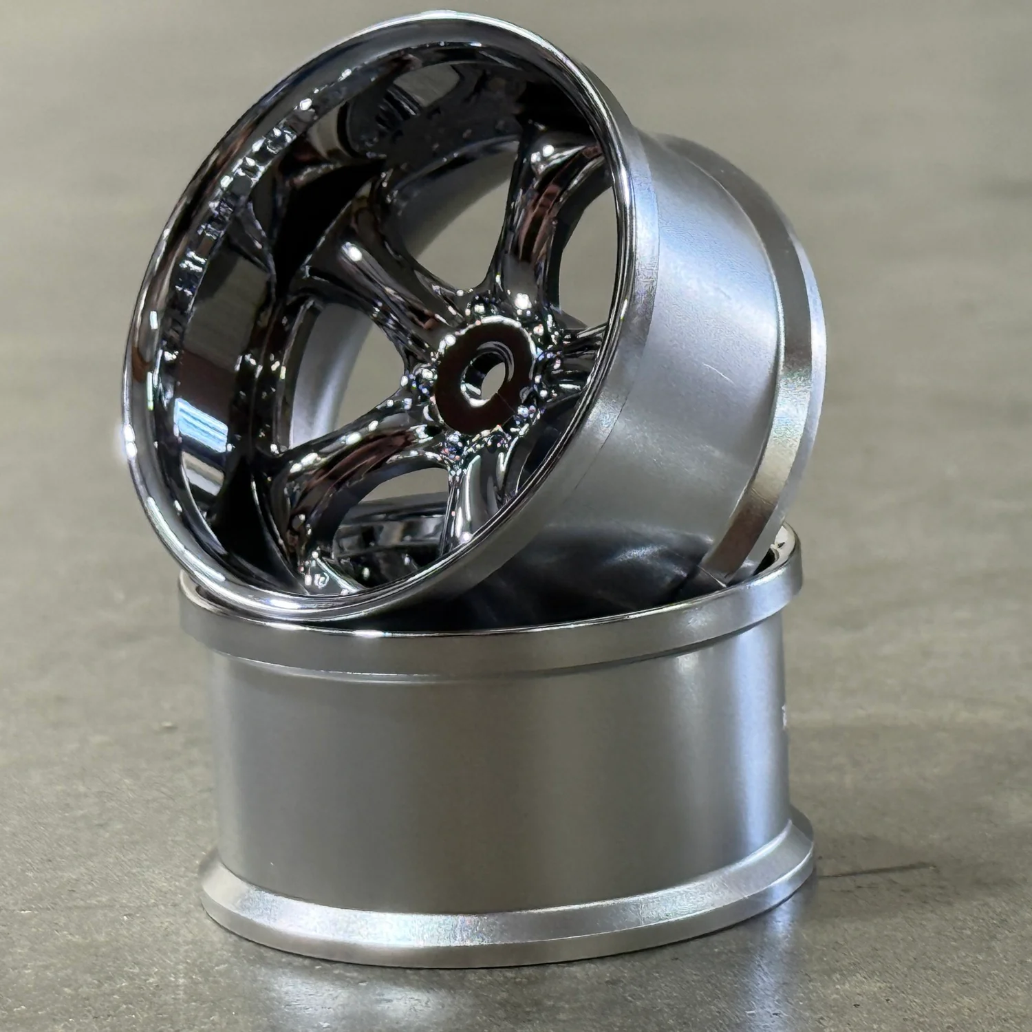 Work VS-KF VSKF 1-10 VS KF Wheels (CHROME) 6mm / 8mm [Lab] LW-0906C  LW-0908C