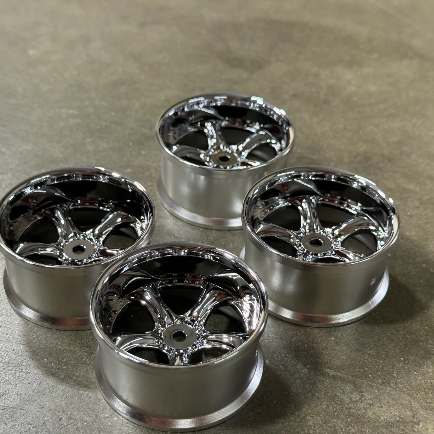 Work VS-KF VSKF 1-10 VS KF Wheels (CHROME) 6mm / 8mm [Lab] LW-0906C  LW-0908C - Image 2