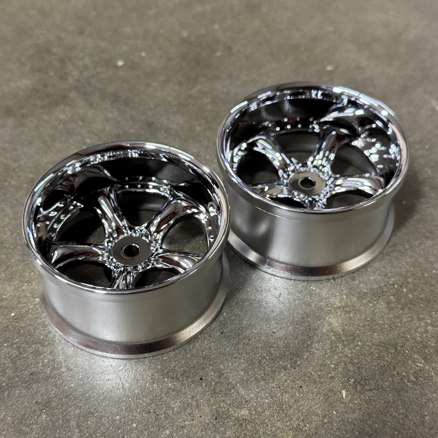 Work VS-KF VSKF 1-10 VS KF Wheels (CHROME) 6mm / 8mm [Lab] LW-0906C  LW-0908C - Image 3
