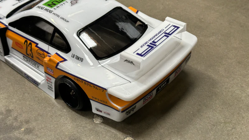 LBWK Nissan S15 LB-Super Silhouette Widebody Silvia 1-10 Body Set [Quality RC] QRC-215 - Image 5