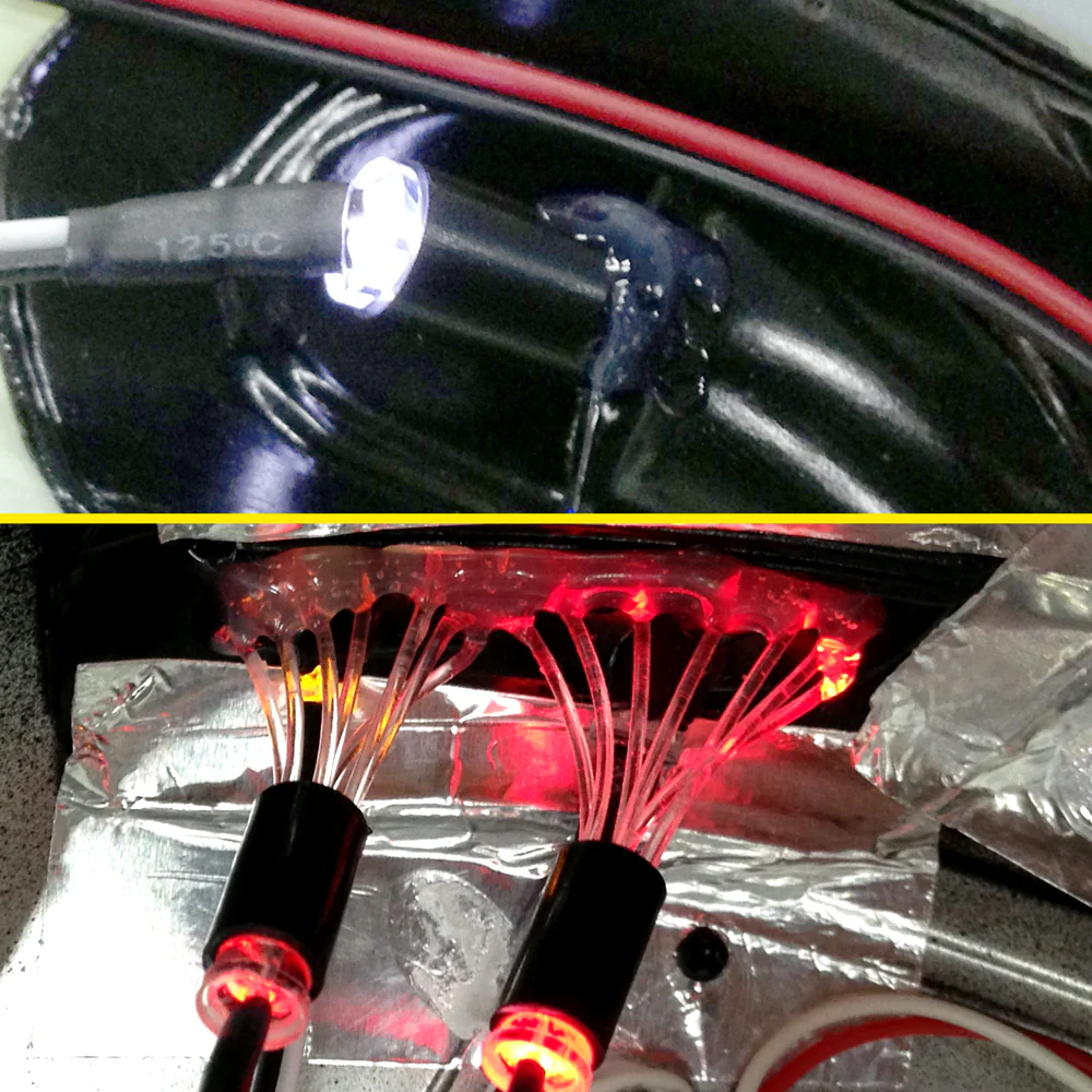 LED Bulb Fiber Optic Kit Diffusers (Angel Eye)  [Eagle] - Image 3