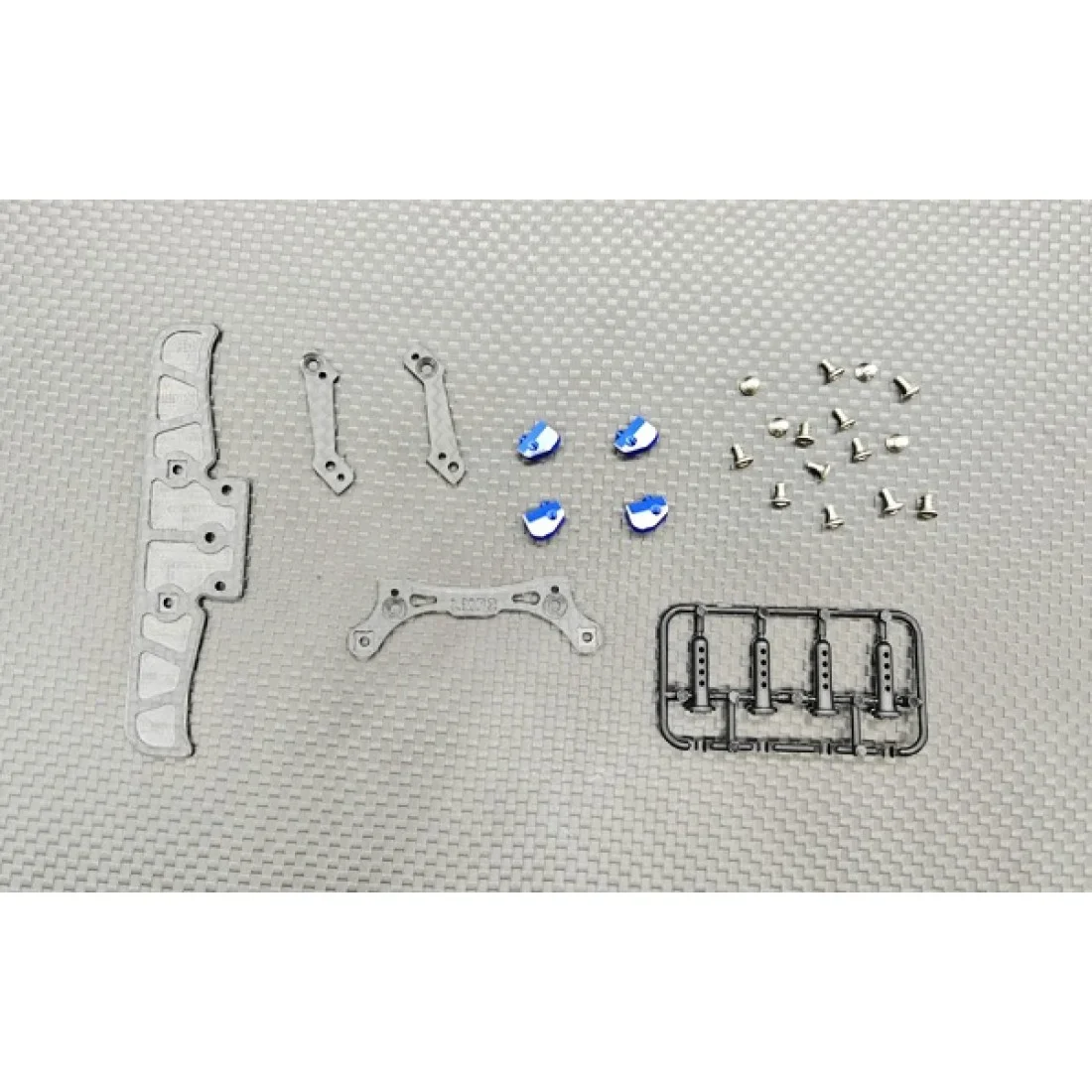Lexan Carbon Mount Set for LMP2 - Body Bracket Bumper [GL Racing] GL-LMP2-OP-015