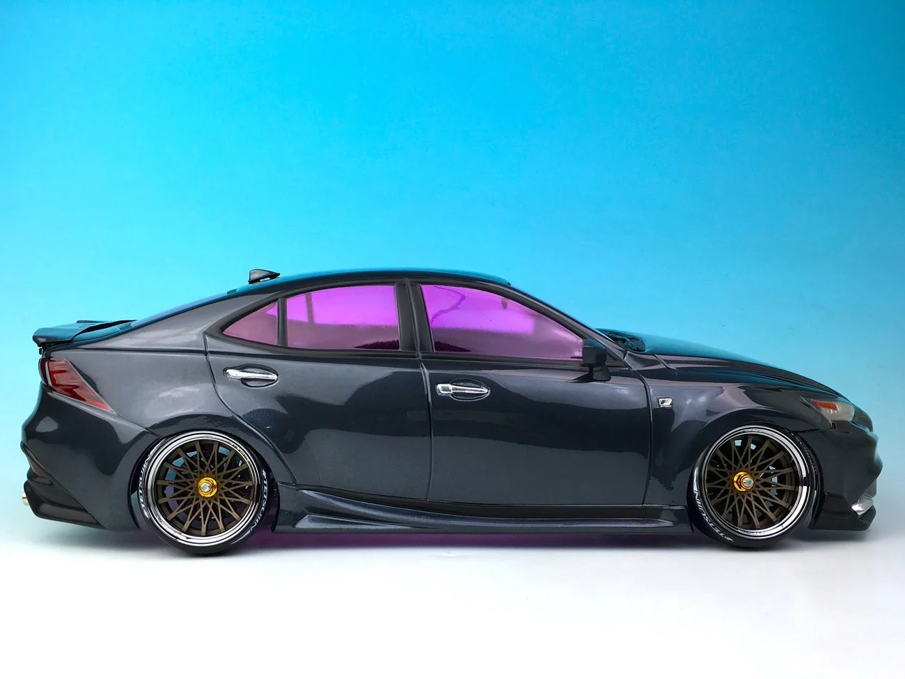 Lexus IS-F Sport Aero Widebody Edition 1-10 Body Set [Tetsujin] ISF TT-8298 - Image 3
