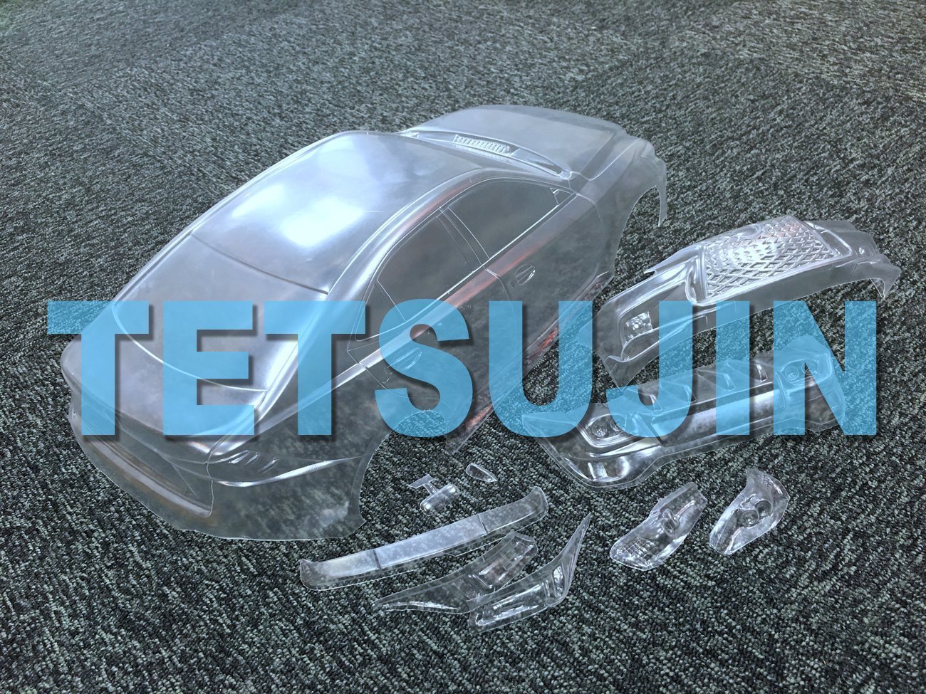 Lexus IS-F Sport Aero Widebody Edition 1-10 Body Set [Tetsujin] ISF TT-8298 - Image 6