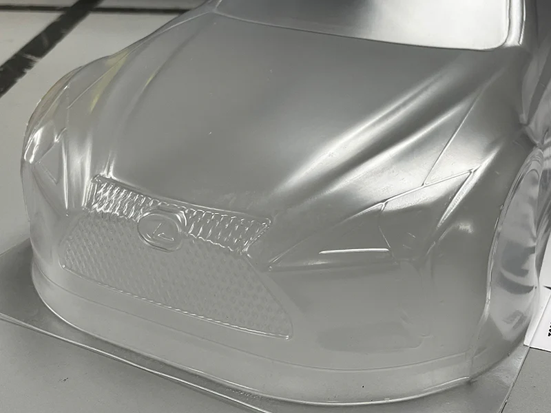 Lexus LC500 LBWK Liberty Walk 200mm MOLDED ON 1-10  Body Shell [Quality RC] QRC-LC500-LBWK - Image 4