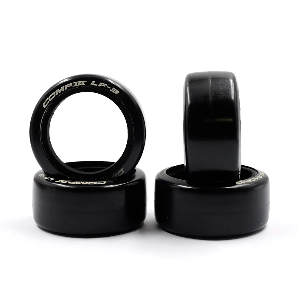 LF3 Drifting Tires for P-TILE (M-CHASSIS) 4 PACK MINI M03 M04 M05 M06 M07 [DS Racing] MCS-LF3
