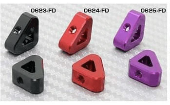 LIGHT WEIGHT 2-WAY DELTA UNIVERSAL MOUNT TRIANGLE (REAR ESC, SERVO, STEALTH, SPACER) [Wrap Up Next] 0623-FD 0624-FD 0625-FD