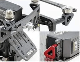 LIGHT WEIGHT 2-WAY DELTA UNIVERSAL MOUNT TRIANGLE (REAR ESC, SERVO, STEALTH, SPACER) [Wrap Up Next] 0623-FD 0624-FD 0625-FD - Image 2