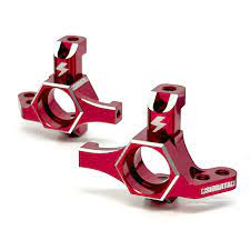 Lightweight Aluminum Knuckle Ver.Y (Red Black Purple) [Shibata] R31S337PU R31S337RD R31S337BK - Image 2