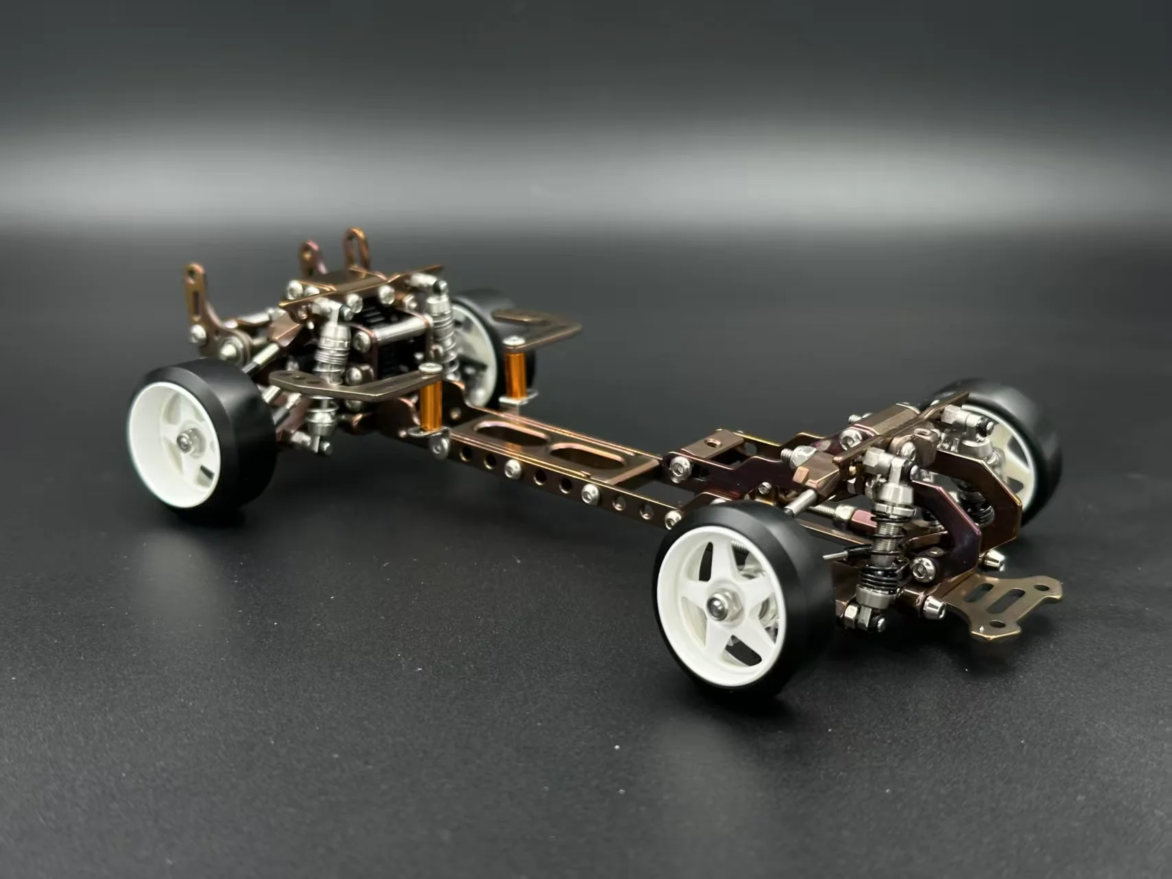 LIMITED EDITION: RTS 1-24 RWD Drift Chassis Kit - Assembled FULL Option / Limited Color [Rhino Racing] RTS-2401-0/LE - Image 11