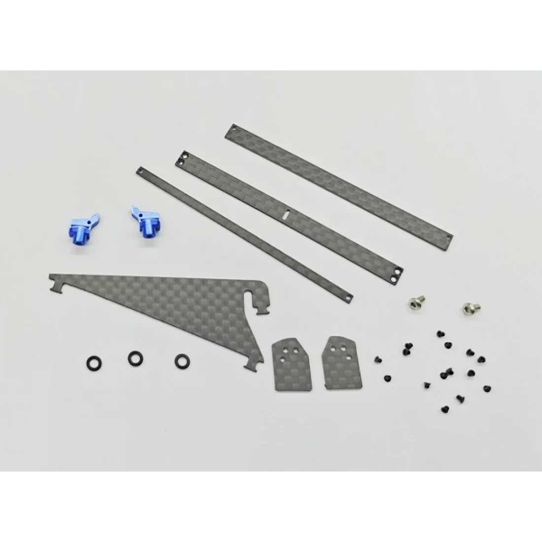 LMP2 Carbon Rear Racing Wing Set (For GL LMP2 body only) [GL Racing] GL-LMP2-OP-012