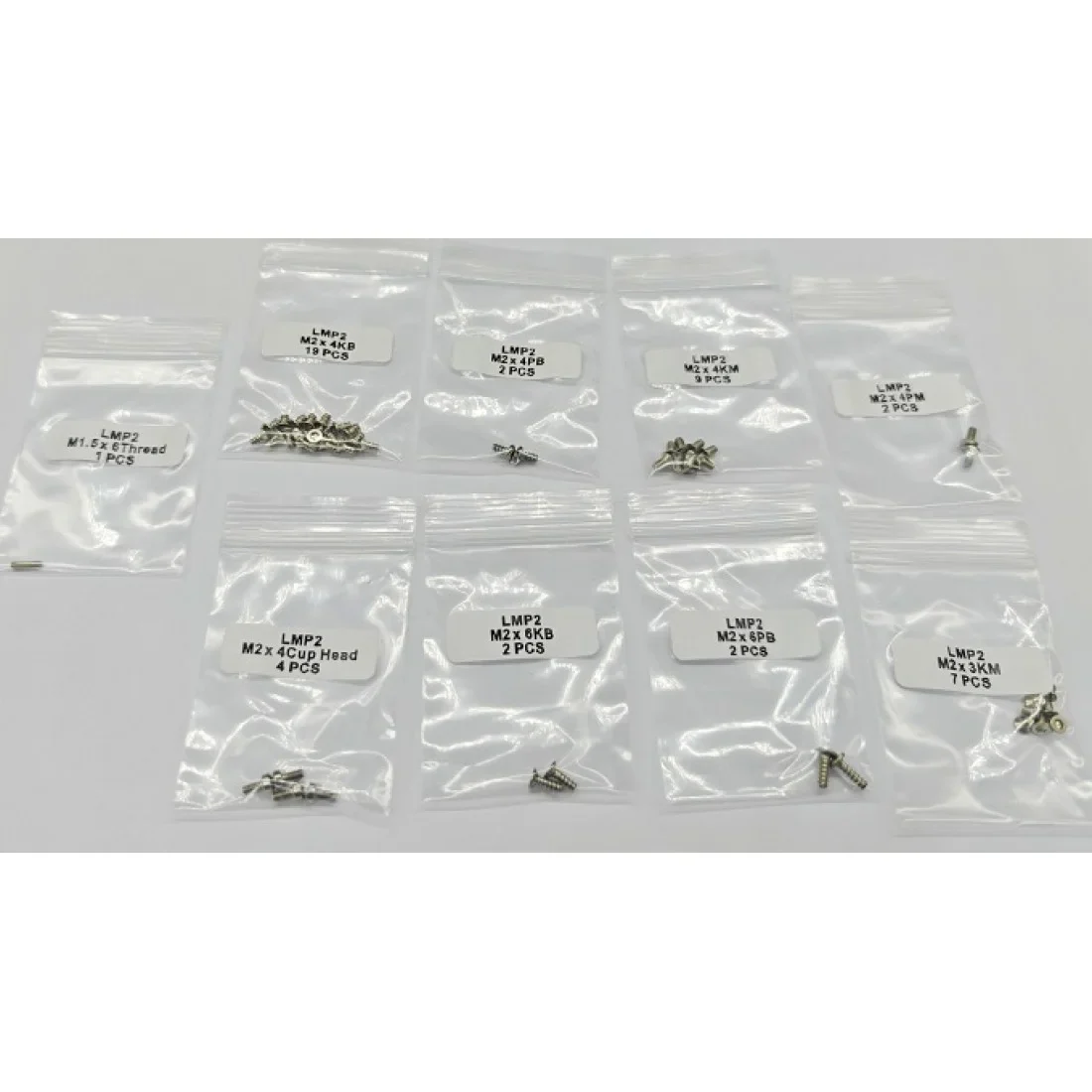 LMP2 Screw Set (Spare Part) [GL Racing] GL-LMP2-S-027
