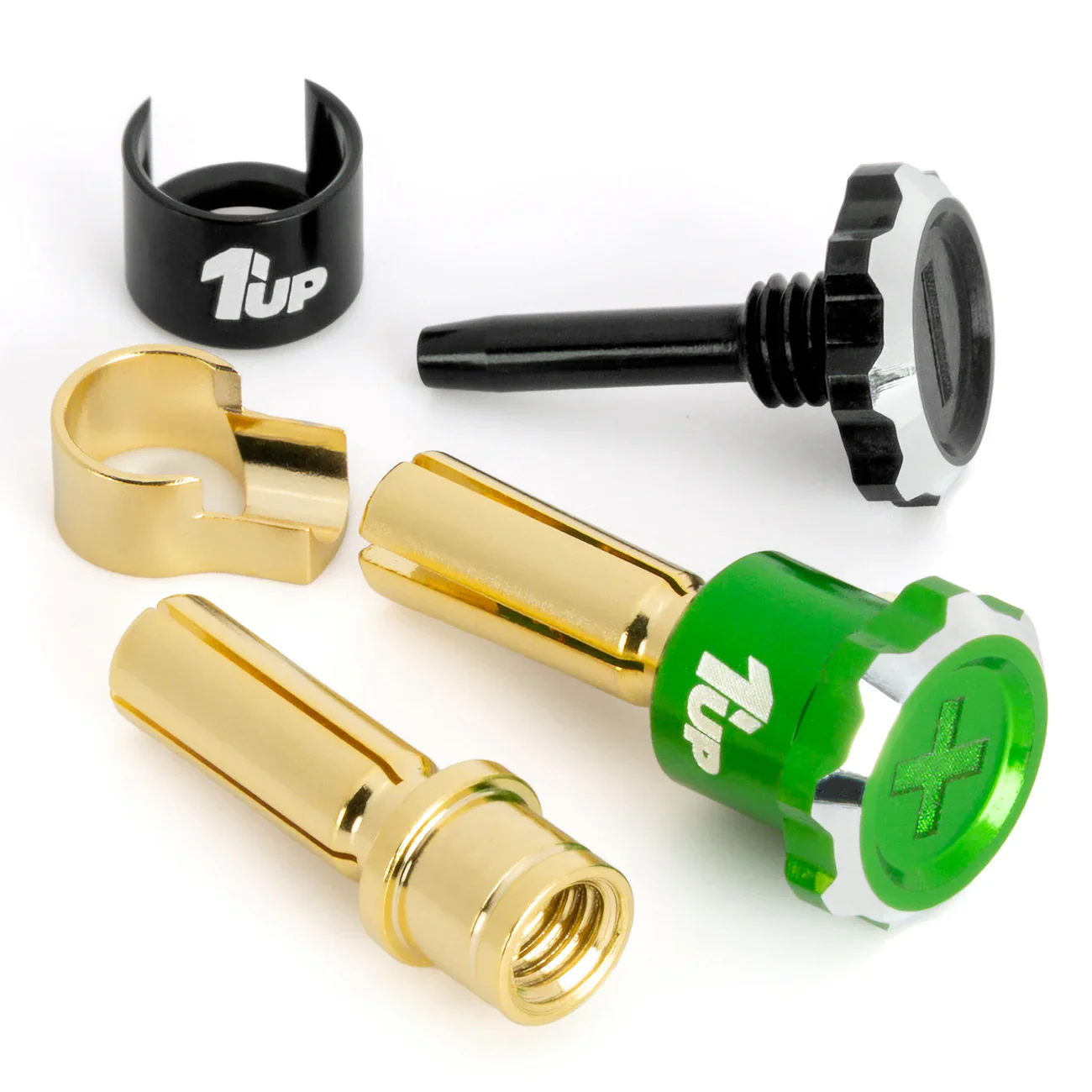 Lockdown Adjustable Bullet Plugs Power Connectors Bullets - 4mm / 5mm Black Pink Gold Orange Green Blue Red Purple[1up Racing] - Image 7