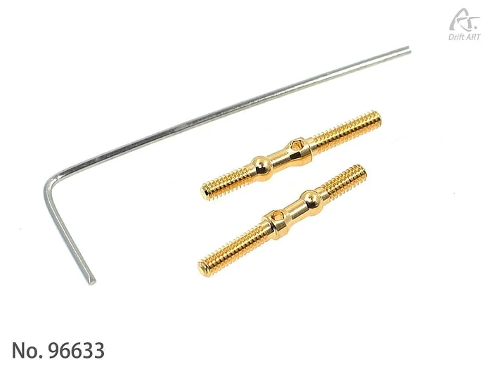 Long Turnbuckle with Ball 2 PCS - DA3 DRIFT ART 1-28 RWD Drift Car Kit DRIFTART - 96633