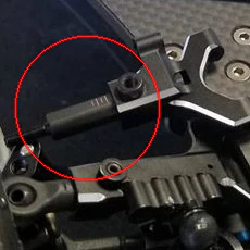 Lower A-Arm Rod End Adapter for YD-2 (21mm, 27mm, 30 mm) [Yokomo] D-154-30 D-154-27 D-154-21w - Image 5