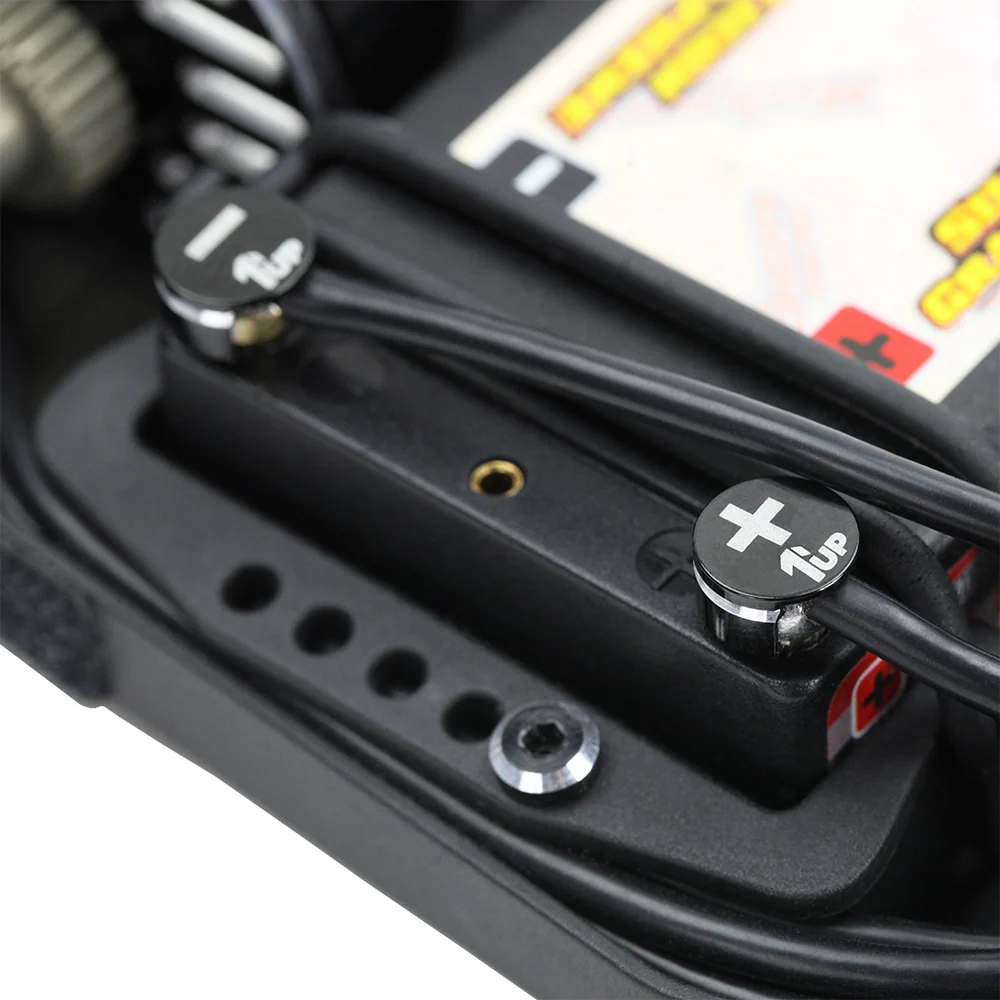 LowPro Bullet Plugs W- Grips ( 4mm) Black Power RIGHT ANGLE Connectors Bullets [1up Racing] 190411 - Image 2
