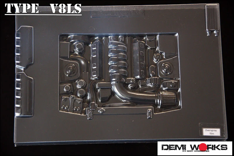 LS Corvette GM V8 1-10 Engine Bay [Demi Works] DWV8LS