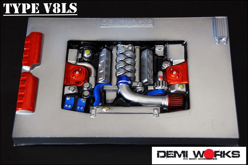 LS Corvette GM V8 1-10 Engine Bay [Demi Works] DWV8LS - Image 2